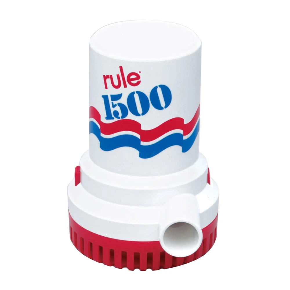 PUMP BILGE 1500 GPH 12V NON AUTOMATIC RULE SERIES