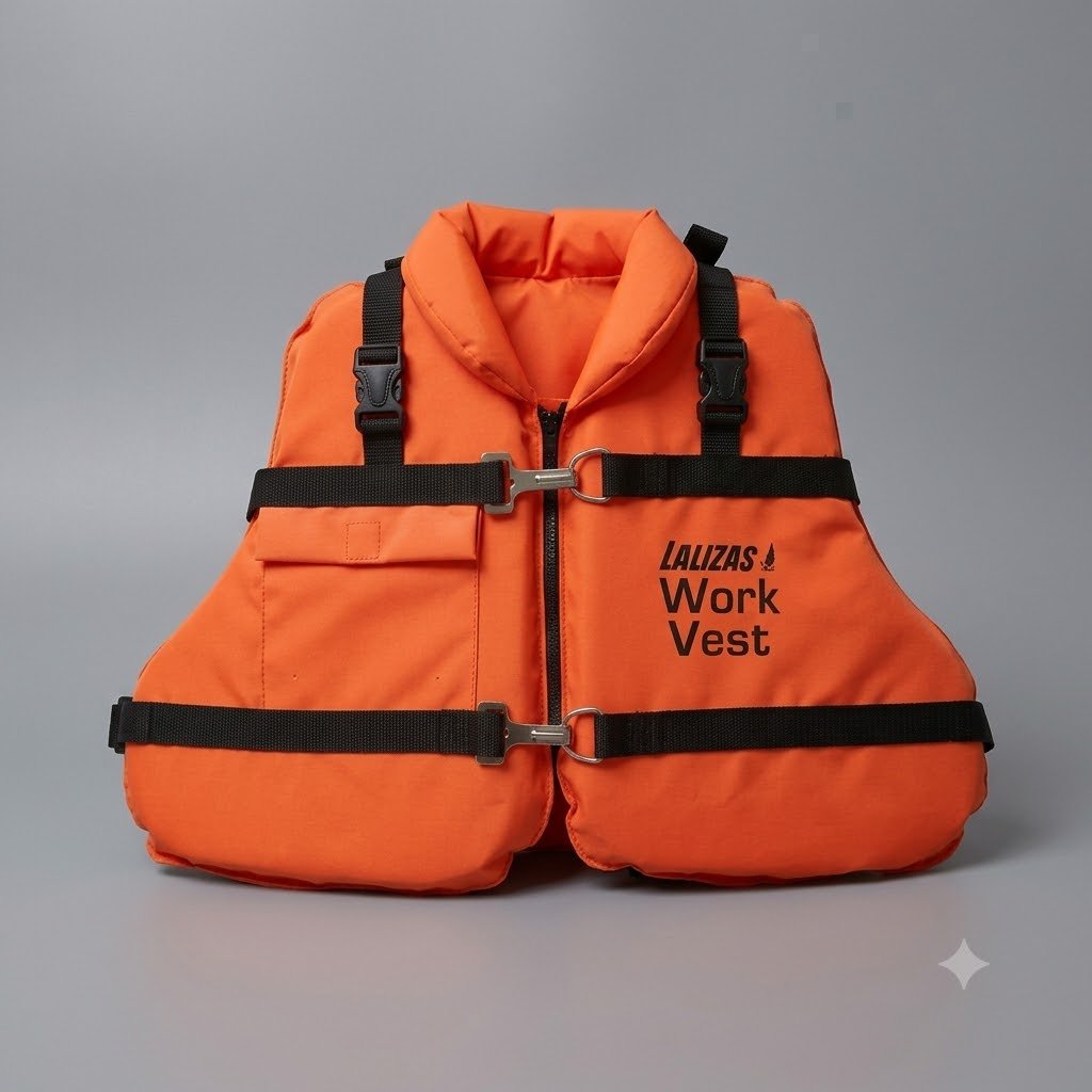LALIZAS Work Vest, 50N, ISO, >40kg (71144)