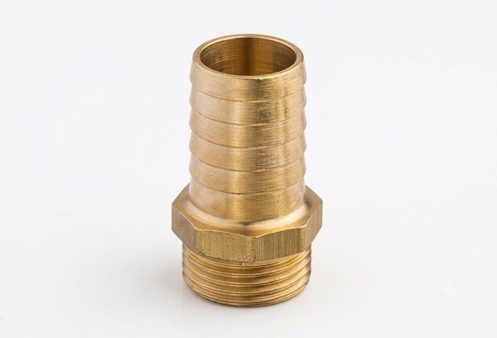 Hose connector M 1" x 28mm Brass