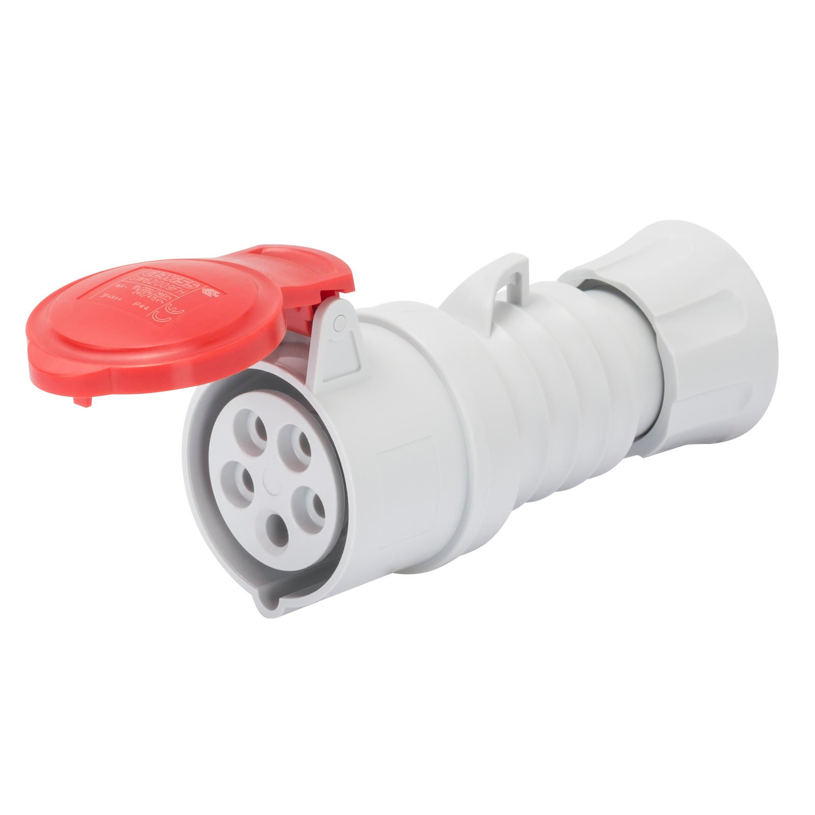 GEWISS CONNECTOR 32A 3P+N+E 400V IP44 V1 GW62020H QUICK FIX